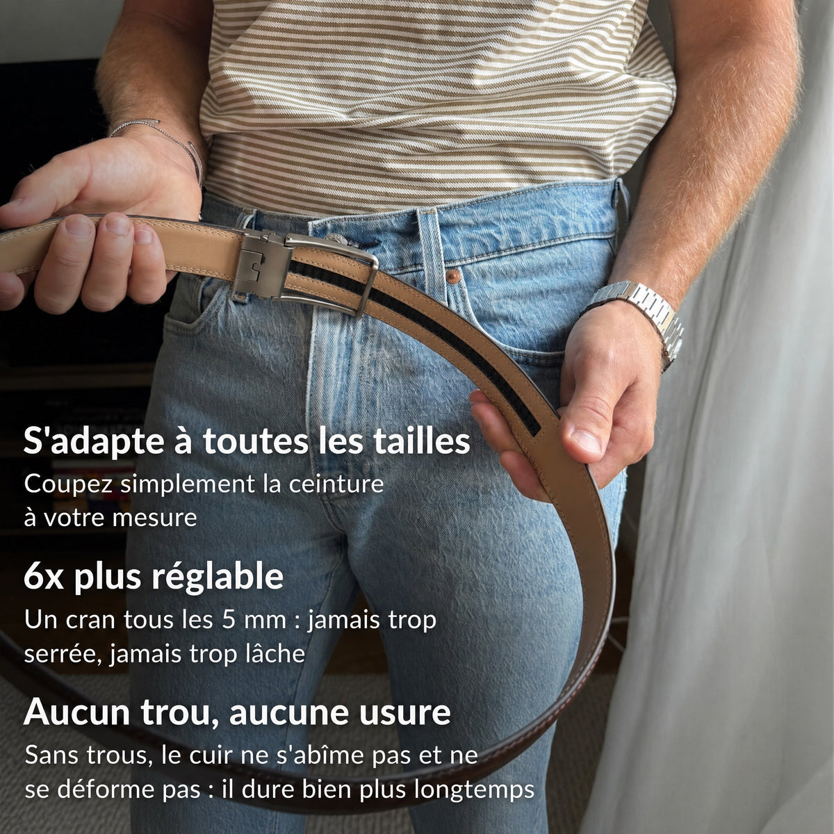 S'adapte à toutes les tailles