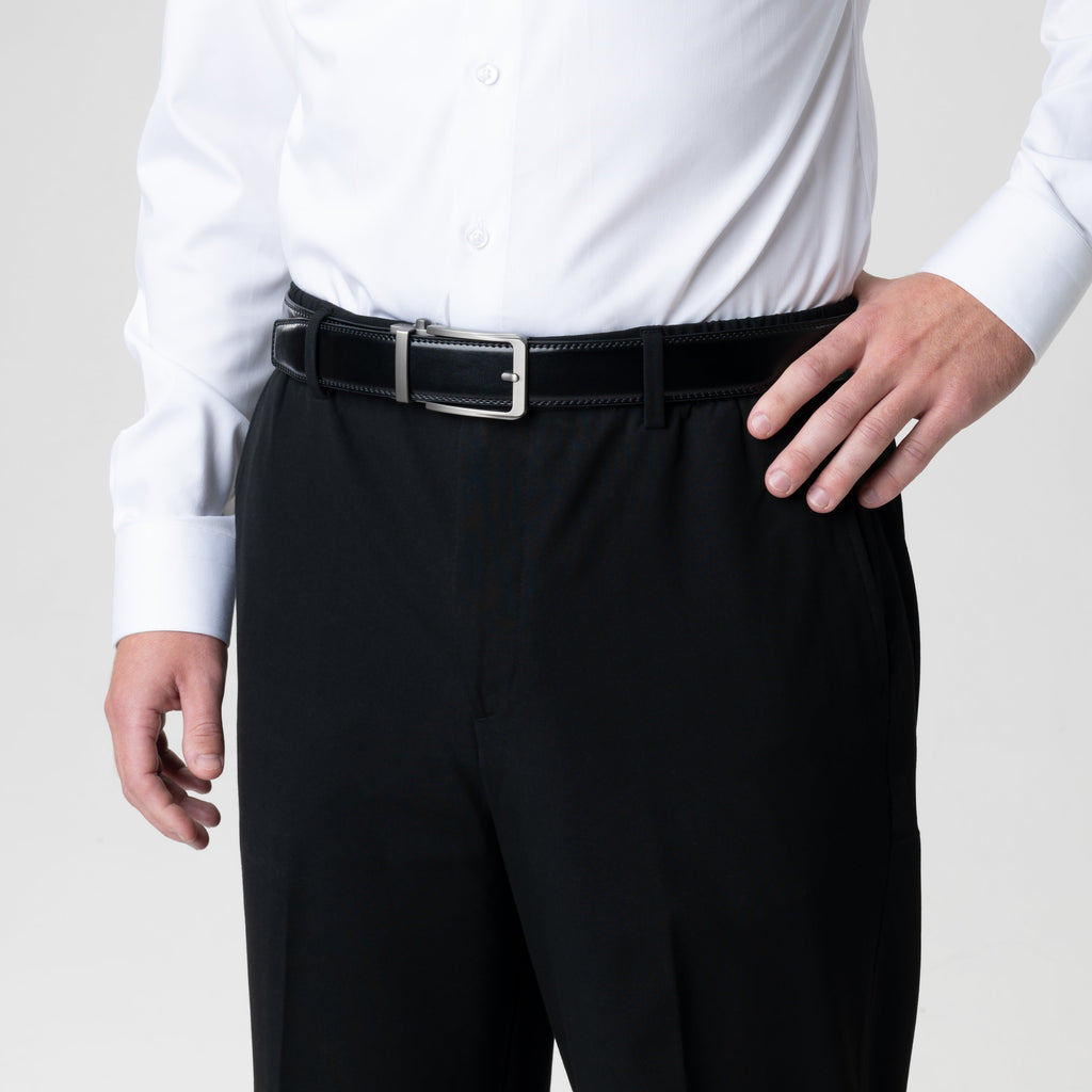 Ceinture CINTARO noire portée
