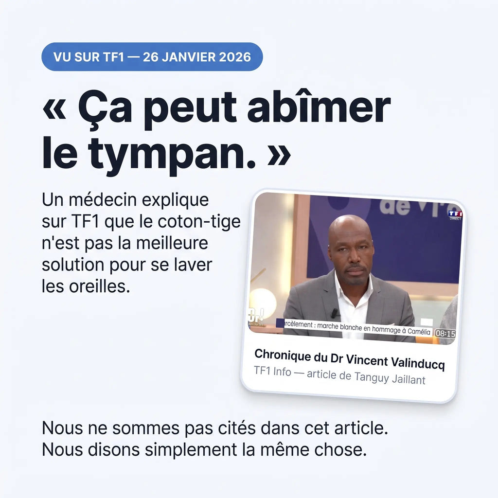 Auréa™ nettoyeur d'oreille adhésif