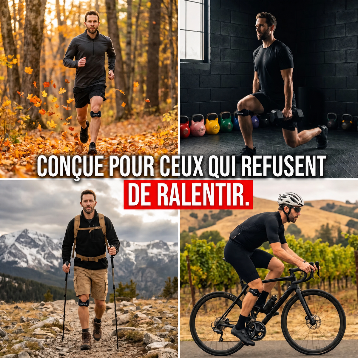 ROTULIA – sangle pour le genou